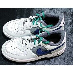 Nike Dunk white green gray and blue